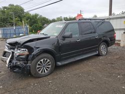 Salvage cars for sale at Hillsborough, NJ auction: 2016 Ford Expedition EL XLT