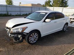 Honda Accord EXL salvage cars for sale: 2012 Honda Accord EXL