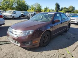 Salvage cars for sale at Portland, OR auction: 2011 Ford Fusion SE