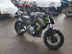 Kawasaki Ninja 650 salvage cars for sale: 2019 Kawasaki ER650 H