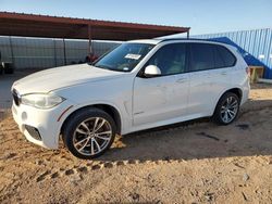 Salvage cars for sale from Copart Andrews, TX: 2015 BMW X5 SDRIVE35I