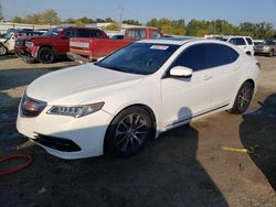 Salvage cars for sale at Louisville, KY auction: 2015 Acura TLX