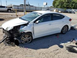 Salvage cars for sale at Oklahoma City, OK auction: 2018 Hyundai Elantra SEL