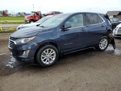 Salvage cars for sale at Woodhaven, MI auction: 2018 Chevrolet Equinox LT