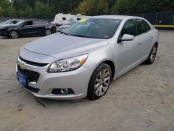 Salvage cars for sale from Copart Waldorf, MD: 2016 Chevrolet Malibu Limited LTZ