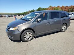 Salvage cars for sale at Brookhaven, NY auction: 2014 Honda Odyssey EXL