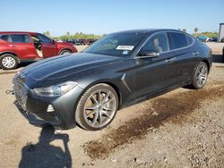 Salvage cars for sale from Copart Mercedes, TX: 2020 Genesis G70 Elite
