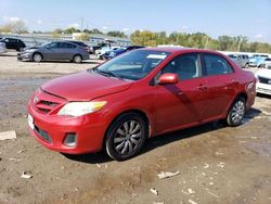 Toyota salvage cars for sale: 2012 Toyota Corolla Base