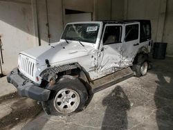 Jeep salvage cars for sale: 2012 Jeep Wrangler Unlimited Sport