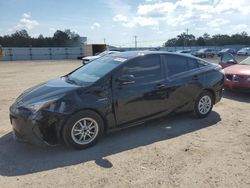 Salvage cars for sale from Copart Newton, AL: 2017 Toyota Prius