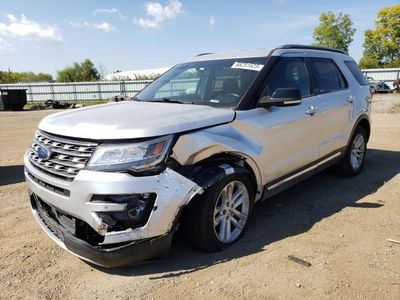 Salvage cars for sale from Copart Columbia Station, OH: 2017 Ford Explorer XLT