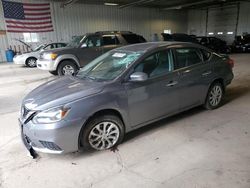 Salvage cars for sale at Franklin, WI auction: 2018 Nissan Sentra S