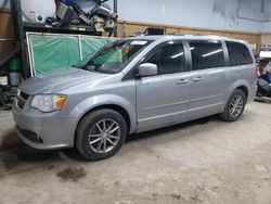 Salvage cars for sale at Kincheloe, MI auction: 2015 Dodge Grand Caravan SE