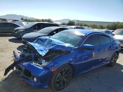 Salvage cars for sale at Las Vegas, NV auction: 2020 Honda Civic Sport