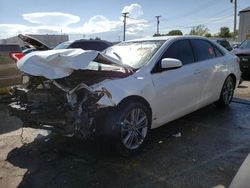 Salvage cars for sale at Chicago Heights, IL auction: 2017 Toyota Camry LE