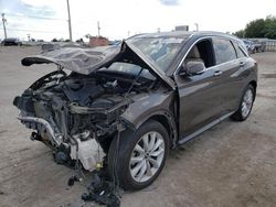 Salvage cars for sale from Copart Oklahoma City, OK: 2019 Infiniti QX50 Essential