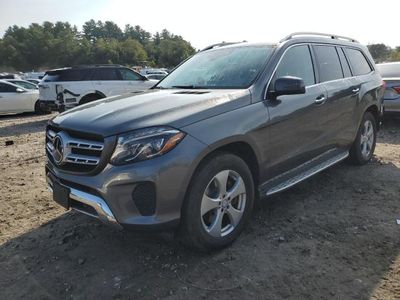 Salvage cars for sale from Copart Mendon, MA: 2017 Mercedes-Benz GLS 450 4matic