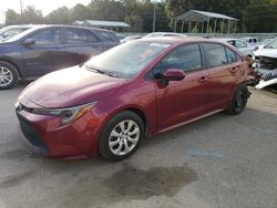 Salvage cars for sale from Copart Savannah, GA: 2022 Toyota Corolla LE