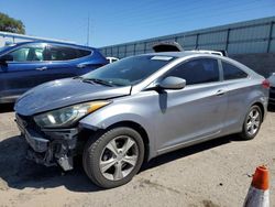 Salvage cars for sale at Albuquerque, NM auction: 2013 Hyundai Elantra Coupe GS