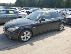 Salvage cars for sale from Copart Glassboro, NJ: 2008 BMW 528 XI