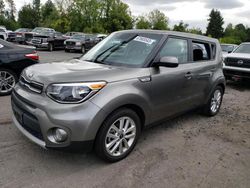 Salvage cars for sale from Copart Portland, OR: 2019 KIA Soul +