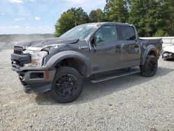 Salvage cars for sale at Concord, NC auction: 2018 Ford F150 Supercrew