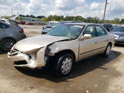 Salvage cars for sale at Louisville, KY auction: 2000 Honda Accord LX