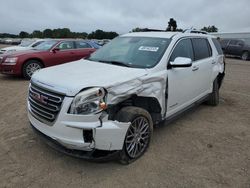 Salvage cars for sale from Copart Davison, MI: 2017 GMC Terrain SLT