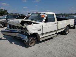 Salvage cars for sale at Cahokia Heights, IL auction: 1991 Ford F150