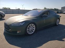 Salvage cars for sale from Copart Dunn, NC: 2013 Tesla Model S