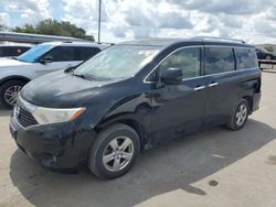 Salvage cars for sale from Copart Orlando, FL: 2016 Nissan Quest S