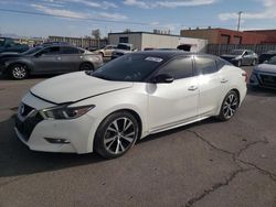 Salvage cars for sale from Copart Anthony, TX: 2017 Nissan Maxima 3.5S