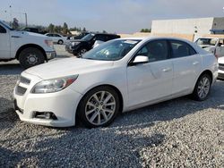 Salvage cars for sale at Mentone, CA auction: 2013 Chevrolet Malibu 2LT