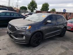 Salvage cars for sale from Copart Wilmington, CA: 2019 Ford Edge ST