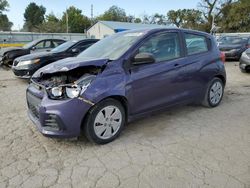 Vehiculos salvage en venta de Copart Wichita, KS: 2017 Chevrolet Spark LS