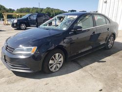 Volkswagen salvage cars for sale: 2015 Volkswagen Jetta SE