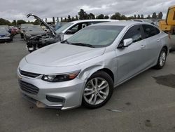 Salvage cars for sale at Vallejo, CA auction: 2017 Chevrolet Malibu LT