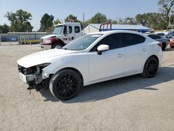 Salvage cars for sale from Copart Wichita, KS: 2017 Mazda 3 Grand Touring