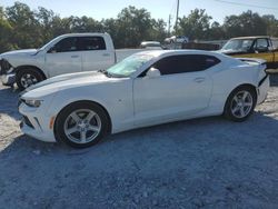 Salvage cars for sale from Copart Cartersville, GA: 2017 Chevrolet Camaro LT