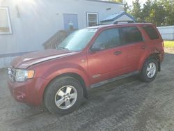 Salvage cars for sale from Copart Lyman, ME: 2008 Ford Escape XLT