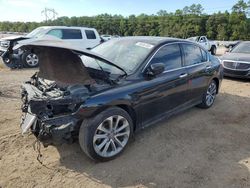 Salvage cars for sale from Copart Greenwell Springs, LA: 2013 Honda Accord Touring