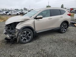 Salvage cars for sale from Copart Eugene, OR: 2017 Honda CR-V Touring
