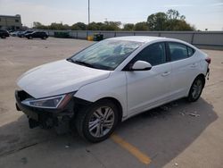 Salvage cars for sale from Copart Wilmer, TX: 2020 Hyundai Elantra SEL