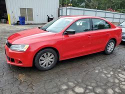 Salvage cars for sale at Austell, GA auction: 2012 Volkswagen Jetta Base