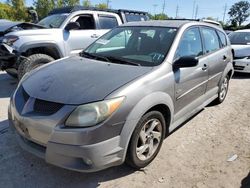 Salvage cars for sale from Copart Mocksville, NC: 2004 Pontiac Vibe