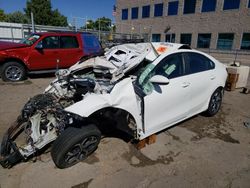 Salvage cars for sale at Littleton, CO auction: 2019 KIA Forte FE