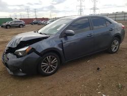 Salvage cars for sale from Copart Elgin, IL: 2014 Toyota Corolla L