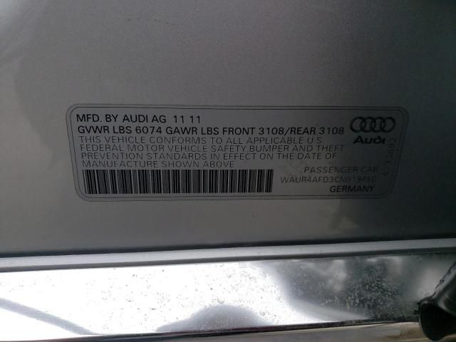 2012 Audi A8 L Quattro