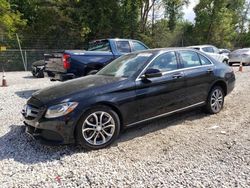 Salvage cars for sale from Copart Northfield, OH: 2016 Mercedes-Benz C 300 4matic