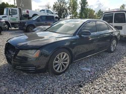 Salvage cars for sale at Wayland, MI auction: 2011 Audi A8 Quattro